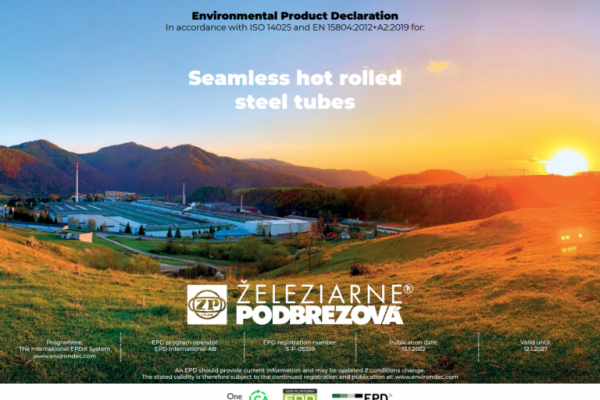 Декларация о воздействии продукта на окружающую среду (EPD)
