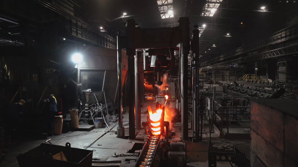 Модернизация прошивного пресса в Železiarne Podbrezová